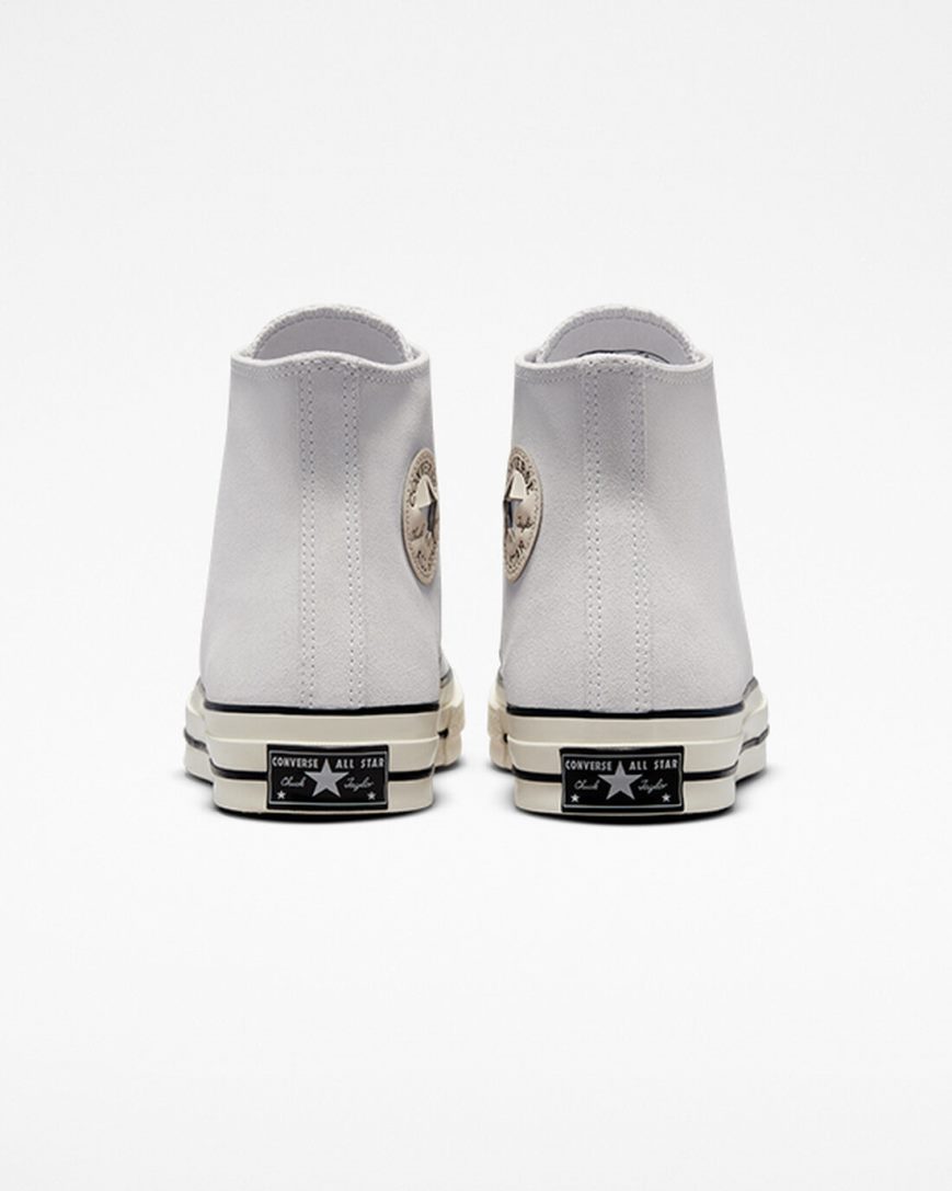 Women's Converse Chuck 70 Suede High Top Shoes Beige / Black | AU 486C1V